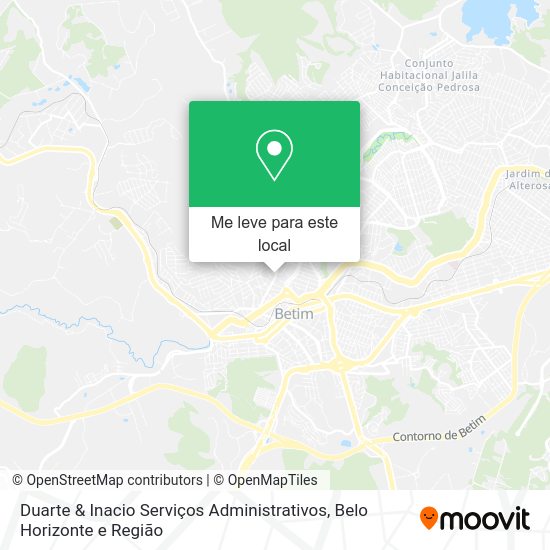 Duarte & Inacio Serviços Administrativos mapa