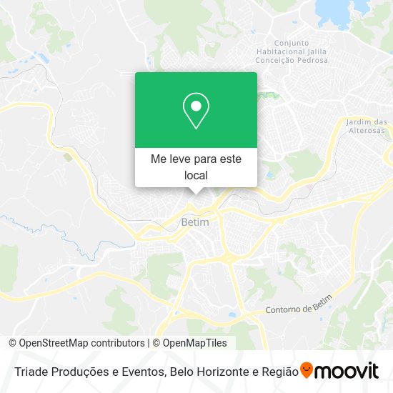 Triade Produções e Eventos mapa