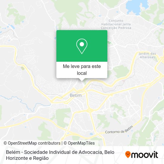 Belém - Sociedade Individual de Advocacia mapa