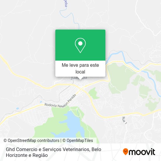 Ghd Comercio e Serviços Veterinarios mapa