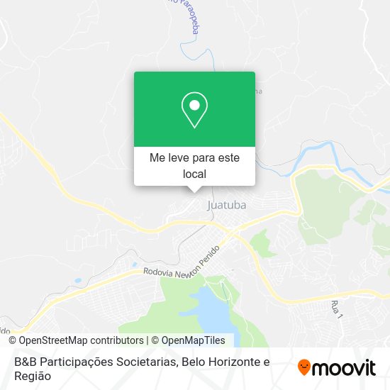 B&B Participações Societarias mapa