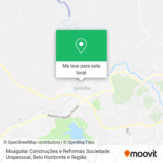 Msaguilar Construções e Reformas Sociedade Unipessoal mapa