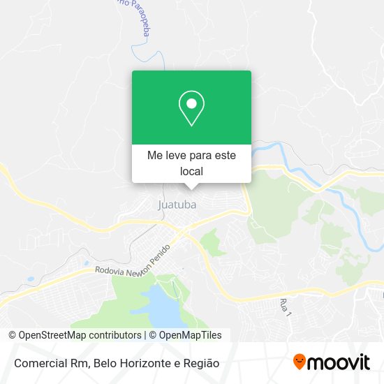 Comercial Rm mapa