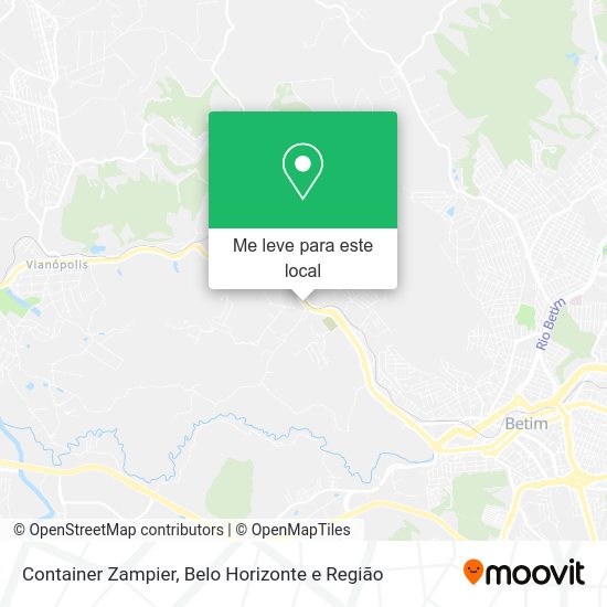 Container Zampier mapa
