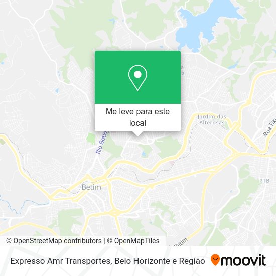 Expresso Amr Transportes mapa