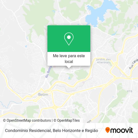 Condomínio Residencial mapa