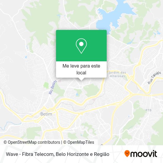 Wave - Fibra Telecom mapa