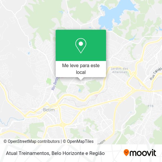 Atual Treinamentos mapa