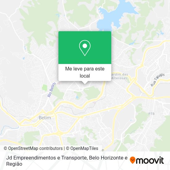 Jd Empreendimentos e Transporte mapa