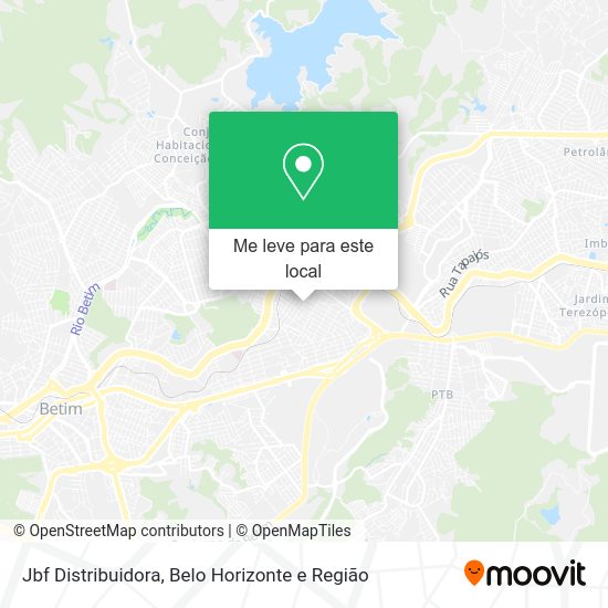 Jbf Distribuidora mapa
