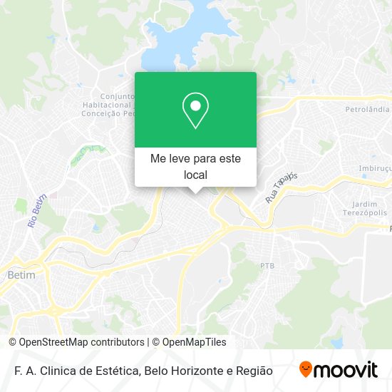 F. A. Clinica de Estética mapa