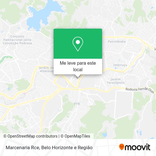 Marcenaria Rce mapa