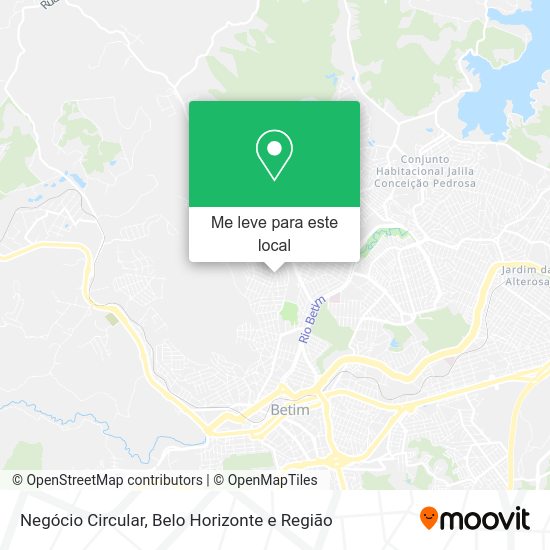 Negócio Circular mapa