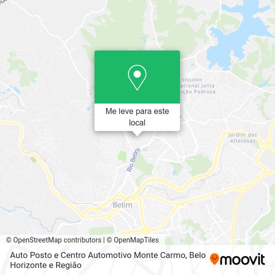 Auto Posto e Centro Automotivo Monte Carmo mapa