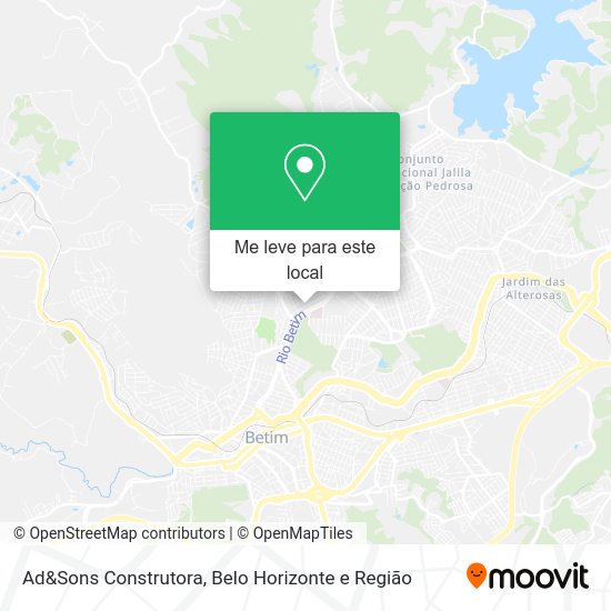 Ad&Sons Construtora mapa