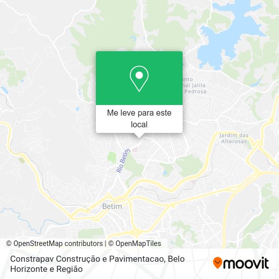 Constrapav Construção e Pavimentacao mapa