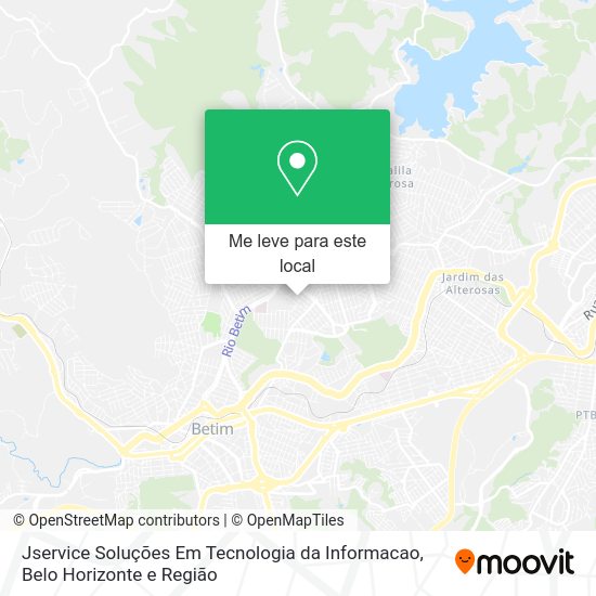 Jservice Soluções Em Tecnologia da Informacao mapa