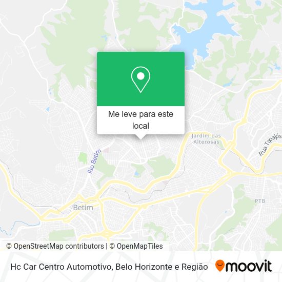 Hc Car Centro Automotivo mapa