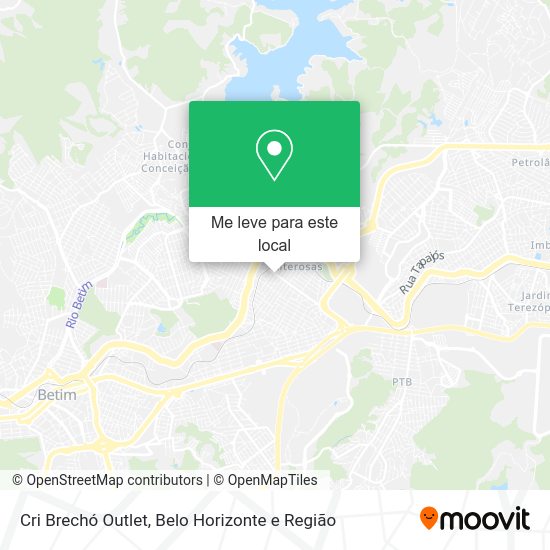 Cri Brechó Outlet mapa