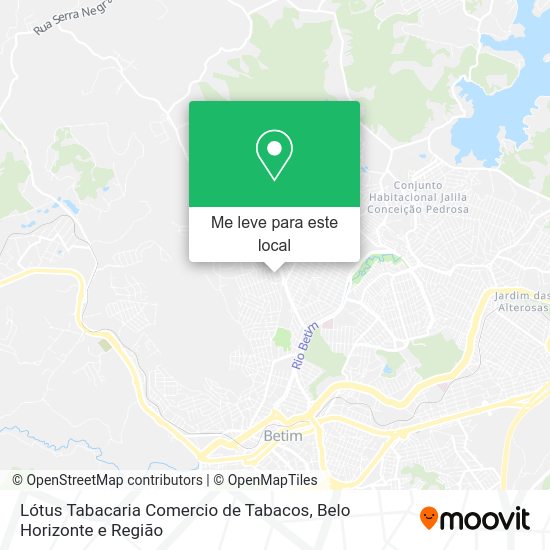 Lótus Tabacaria Comercio de Tabacos mapa