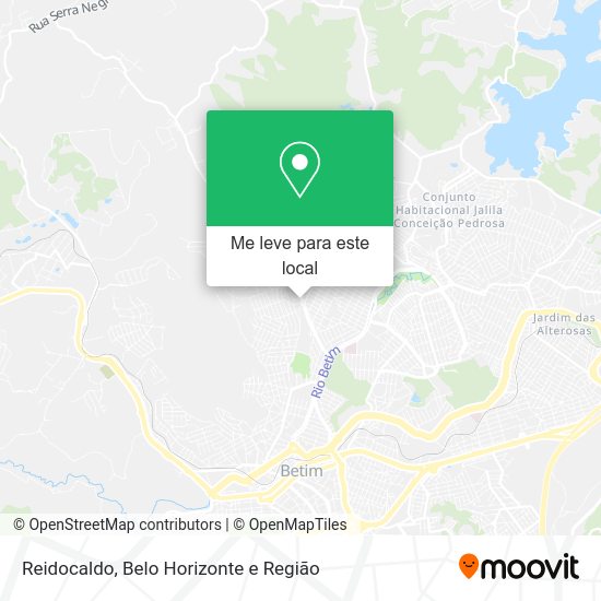 Reidocaldo mapa