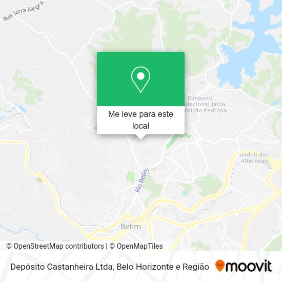 Depósito Castanheira Ltda mapa