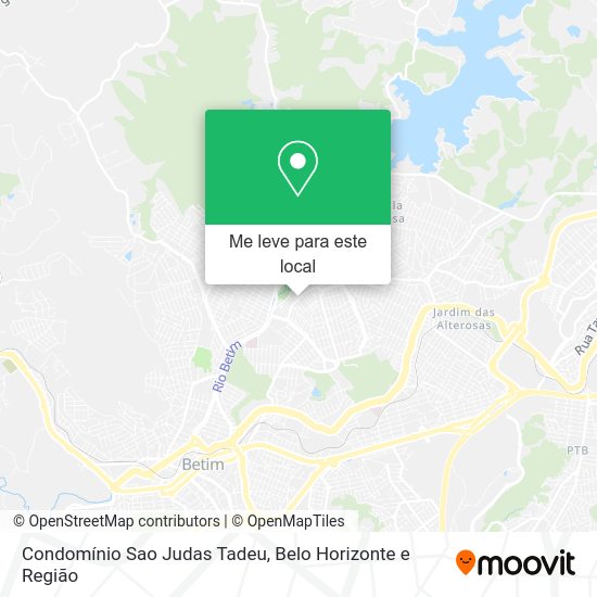 Condomínio Sao Judas Tadeu mapa