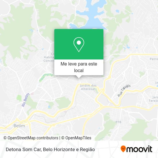 Detona Som Car mapa