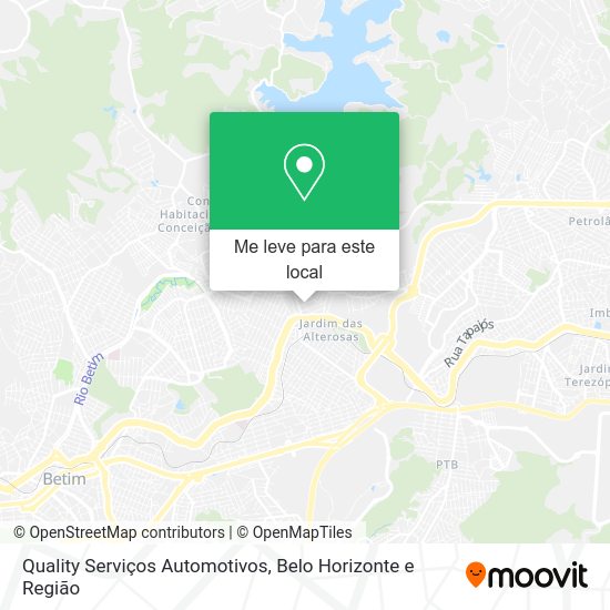 Quality Serviços Automotivos mapa