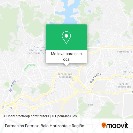 Farmacias Farmax mapa