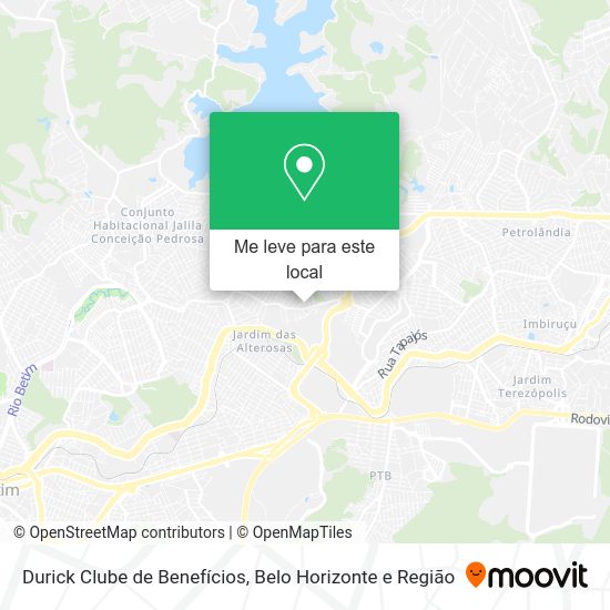 Durick Clube de Benefícios mapa