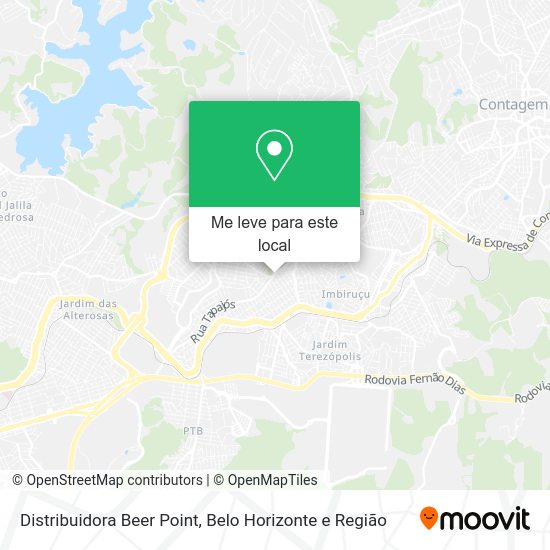 Distribuidora Beer Point mapa