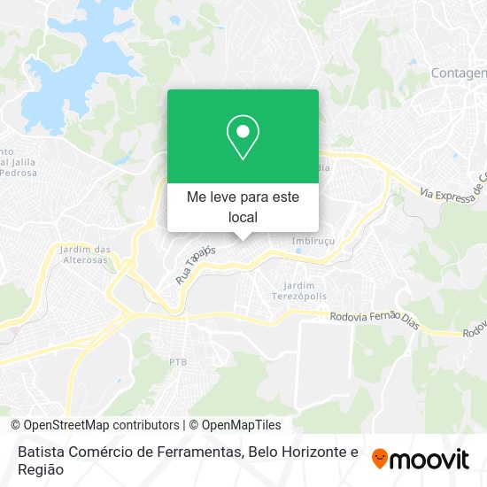 Batista Comércio de Ferramentas mapa