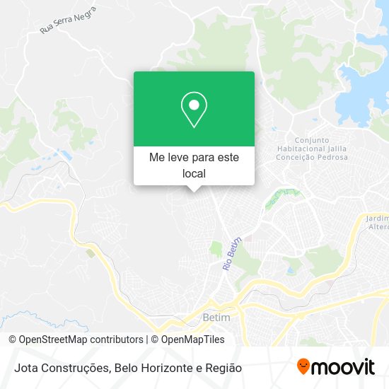 Jota Construções mapa