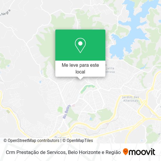 Crm Prestação de Servicos mapa