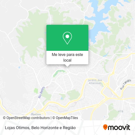 Lojas Otimos mapa