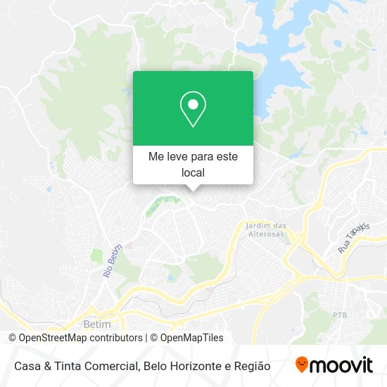 Casa & Tinta Comercial mapa