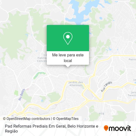 Pad Reformas Prediais Em Geral mapa