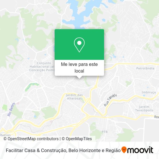 Facilitar Casa & Construção mapa