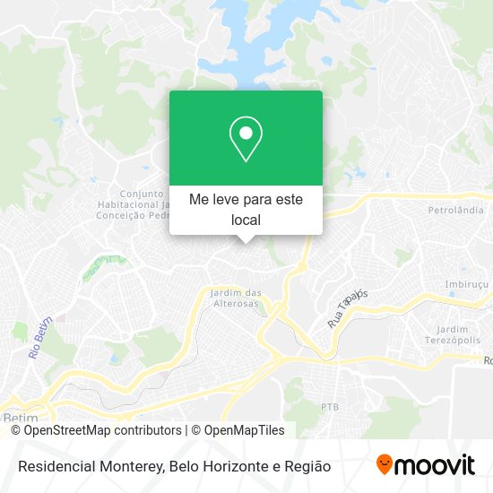 Residencial Monterey mapa