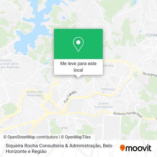 Siqueira Rocha Consultoria & Administração mapa