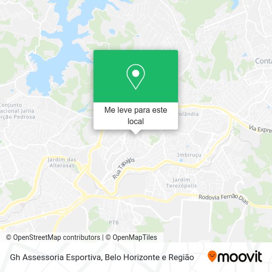 Gh Assessoria Esportiva mapa