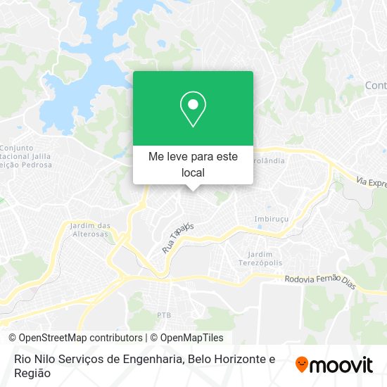 Rio Nilo Serviços de Engenharia mapa