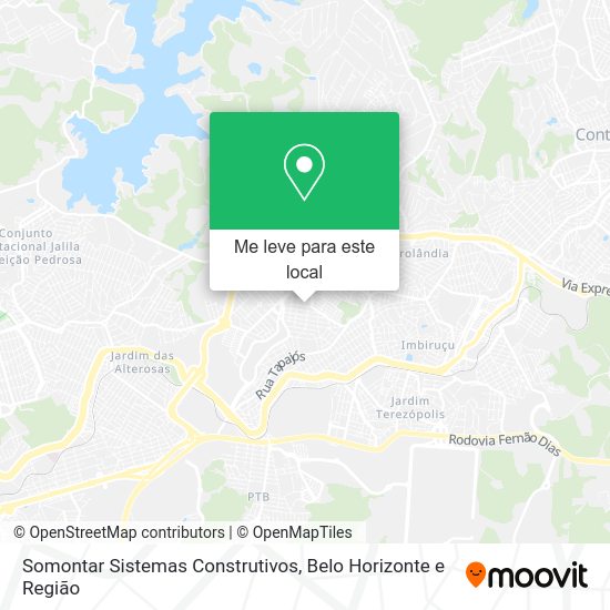Somontar Sistemas Construtivos mapa