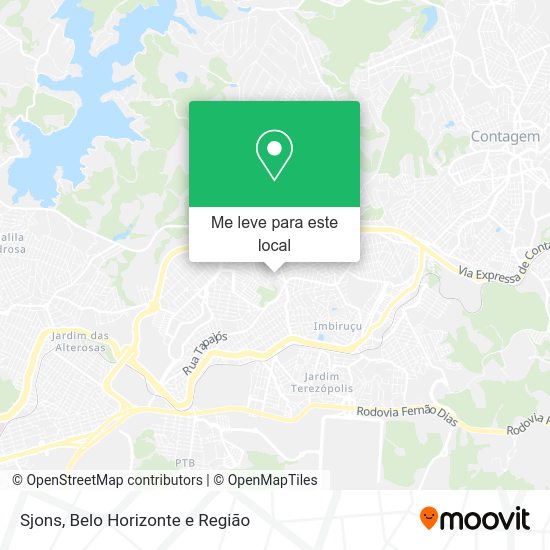 Sjons mapa