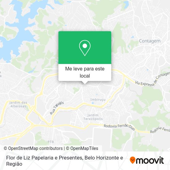 Flor de Liz Papelaria e Presentes mapa
