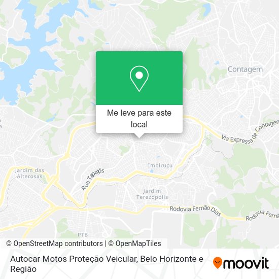 Autocar Motos Proteção Veicular mapa