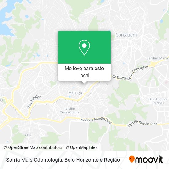 Sorria Mais Odontologia mapa