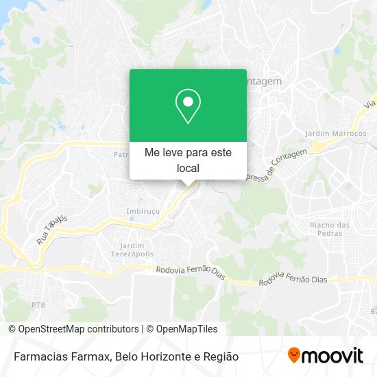 Farmacias Farmax mapa