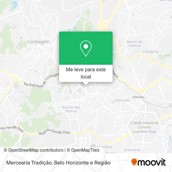 Mercearia Tradição mapa
